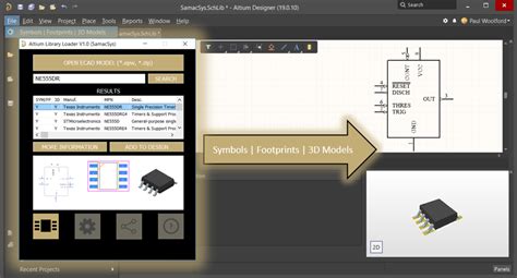 altium designer component library download.